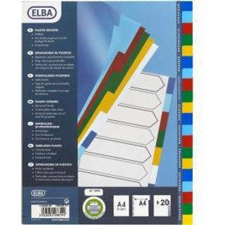 Oxford Faneblad A4 | Plast | 20 faner