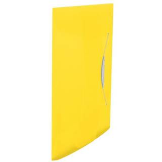 Esselte Vivida 3-klap mappe PP A4 gul