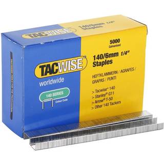Tacwise klammer 140/6mm - 5000 stk