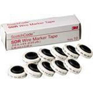 3M TM ScotchCodeTM mærke 0 "Handy Marker" tape Refill rulle 10 stk/pk