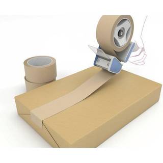 Pakketape i høj kvalitet papir 48mmx50m brun