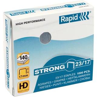 Hæfteklamme Rapid Strong 23-15 galv 5000stk., varenr. 24870200