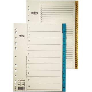 Esselte Mylar Register | A4 | Karton | A-Å