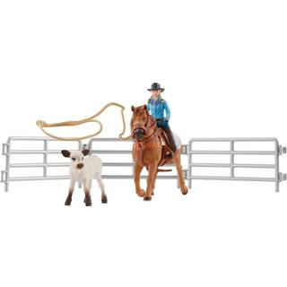 Schleich Cowgirl Team Sjov med Lasso