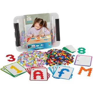 Plus-Plus ABC + 123 Mix inkl. kasse, 2.000 stk