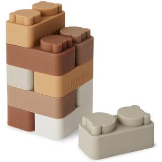 nuuroo Byggeklodser Silikone 10-pak, Brown