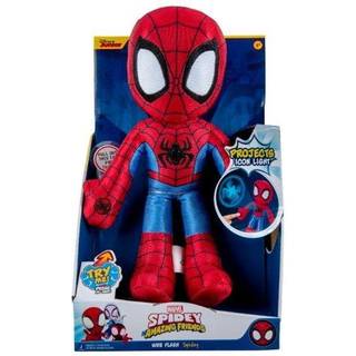 Spidey og venner: Spidey plysfigur - 23 cm