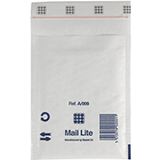 Other Boblekonvolut Mail Lite A0 110x160 mm hvid, 100 stk. 103005566