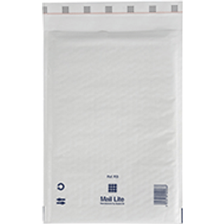 Other Boblekonvolut Mail Lite F3 220x330 mm hvid, 50 stk. 103005501