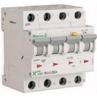 Eaton Kombiafbryder 4p, 25A, c, 4,5 ka, 30 ma,