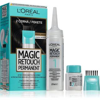 L’Oréal Paris Magic Retouch Permanent Touch-up hårfarve til rødder med applikator Skygge 2 BLACK 1 stk. - 1 stk.