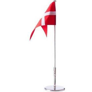 Nordahl Andersen Bordflag m. dåbsmotiver 30 cm Krom - KUN LØS FOD