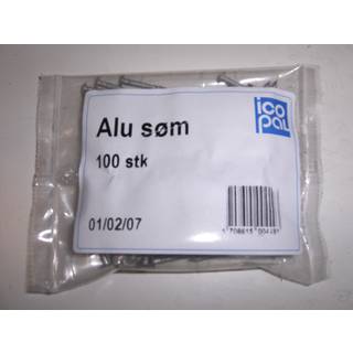 Icopal alusøm uden skive 2,6x25 100stk/ps alukamsøm 15759
