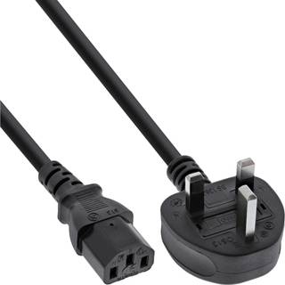 Power cable UK/England plug to 3pin IEC C13 - 3 m