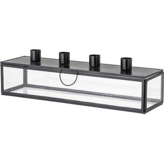 Bloomingville Pelo adventslysestage 34 cm Sort/Klar