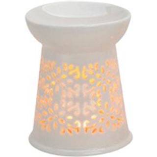 Duftlampe Blomst hvid - 1 styk - Fischer Pure