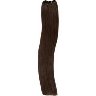 Hår trense extensions - Dark Chocolate Brown 1B Original / 60 cm / 120 g
