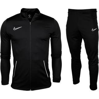 Nike Dri-FIT Academy-fodboldtracksuit i maskinstrik til mænd - sort - XL
