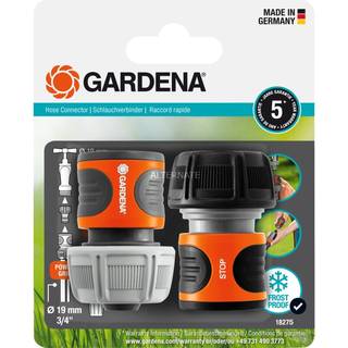 Gardena Hose Connector Set 19mm (3/4)