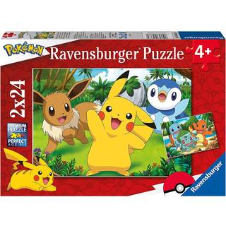 Ravensburger Puslespil Pokémon 2x24 Brikker
