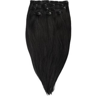 Clip in extensions - Dark Chocolate Brown 1B Original / 50 cm / 150 g