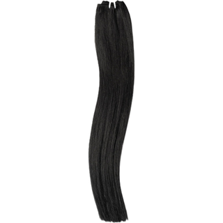 Hår trense extensions - Black 1 Original / 50 cm / 100 g