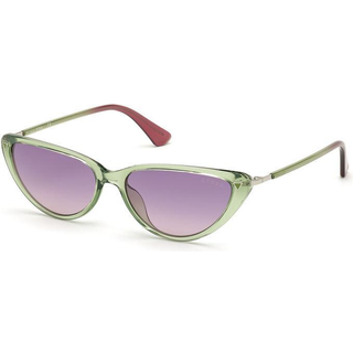 Guess GU7656 93Y 56 Solbriller Kvinder Grøn - Clear Shiny Green - 56mm