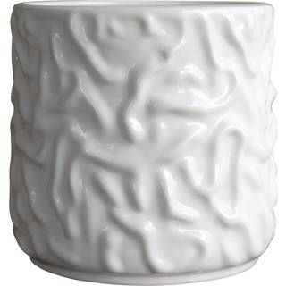 DBKD Swoon krukke/urtepotte Ø23 cm Shiny white