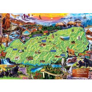 Great Smoky Mountains 1000 Piece Jigsaw Puzzle