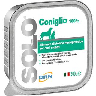 Allergifoder DRN SOLO Kanin Hund & Katt 300 g