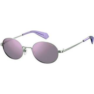 Polaroid PLD 6066/S Polarized B6E/A2 51 Solbriller Mænd Silver - Silver - 51mm