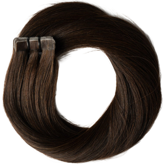 Tape extensions - Dark Chocolate Brown 1B Original / 60 cm / 60 g (20 stk)