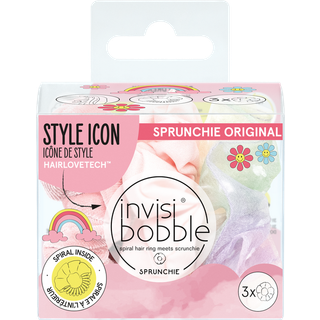Invisibobble Sprunchie Retro Dreamin&#39; Macaron   3 stk.