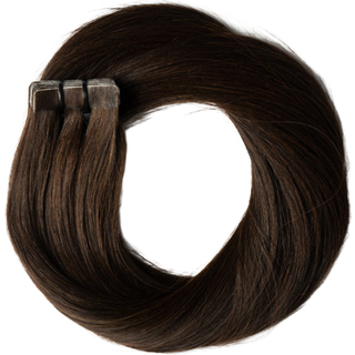 Tape extensions - Dark Chocolate Brown 1B Original / 50 cm / 50 g (20 stk)