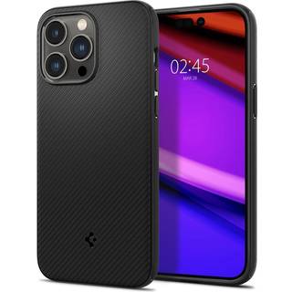 iPhone 14 Pro Spigen Mag Armor Bagside Cover - MagSafe Kompatibel - Matte Black