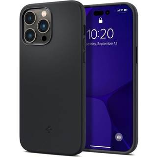 Spigen Silicone Fit MagFit (iPhone 14 Pro) - Blå