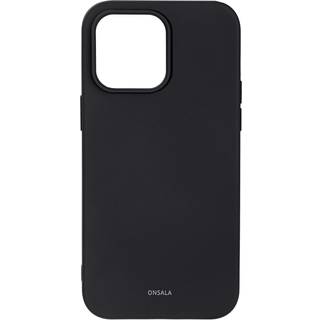 Onsala Silicone cover til iPhone 14 Pro Max (sort) - På lager i butik