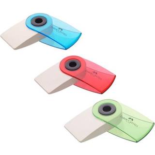 Faber-Castell Viskelæder Sleeve mini - Vælg farve-Blå