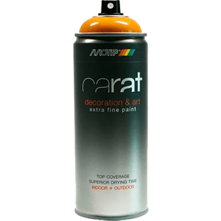 Motip Carat - Dekorations Spray i Farver-Melon Yellow