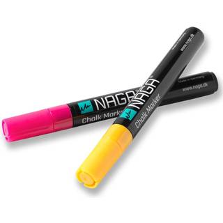 NAGA Kridtmarker | 4,5 mm | Pink/Orange | 2 stk.