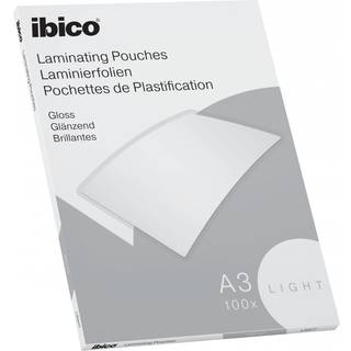 Ibico lamineringslommer, 80my, A3, 100 stk.