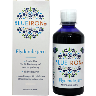 Blueiron Flydende Jerntilskud (330 ml)