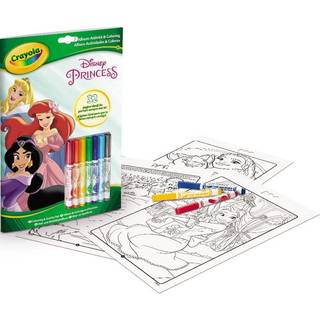 Crayola: Lærings- og farvebog med Disney-prinsesser - på ungarsk