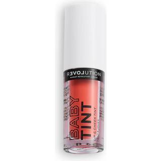 Revolution Relove Baby Tint Flydende rouge og læbeglans Skygge Coral 1,4 ml - 1,4 ml