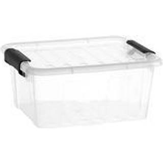 Plastkasse Home BOX 2 liter 20,5x17x7,5cm med låg