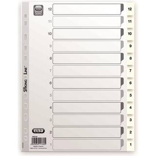 ELBA register A4 12-1 i hvid
