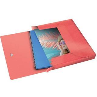 Arkivæske Colour'Breeze PP 40mm Koral, Esselte 628451, 5stk