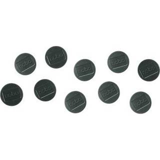 Nobo whiteboard magneter Ø38 mm, sort, 10 stk.