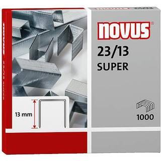 Novus re+new Hæfteklamme 23/13 Super, 1000stk