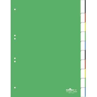 Durable Faneblad 10-delt med egen indstiksmulighed